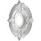 Ekena Millwork Attica PVC Medallion (Canopies up to 5"), 13"OD x 3 1/2"ID x 3/4"P, Metallic Weathered Steel CMP13ATDST - alternate 5
